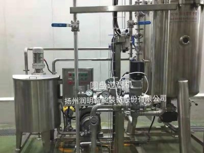 揚州潤明公司圓盤糖漿過濾機在非洲飲料廠投入運行