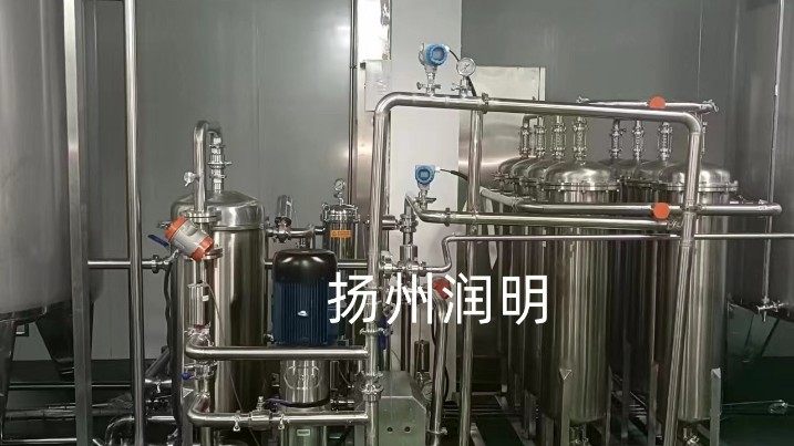 全自動錯流膜過濾機應用于刺梨汁精濾...