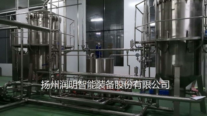 揚州潤明過濾機在飲料廠過濾運用