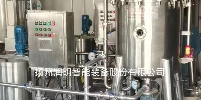 潤明多套圓盤過濾機在柳林酒廠運行了！